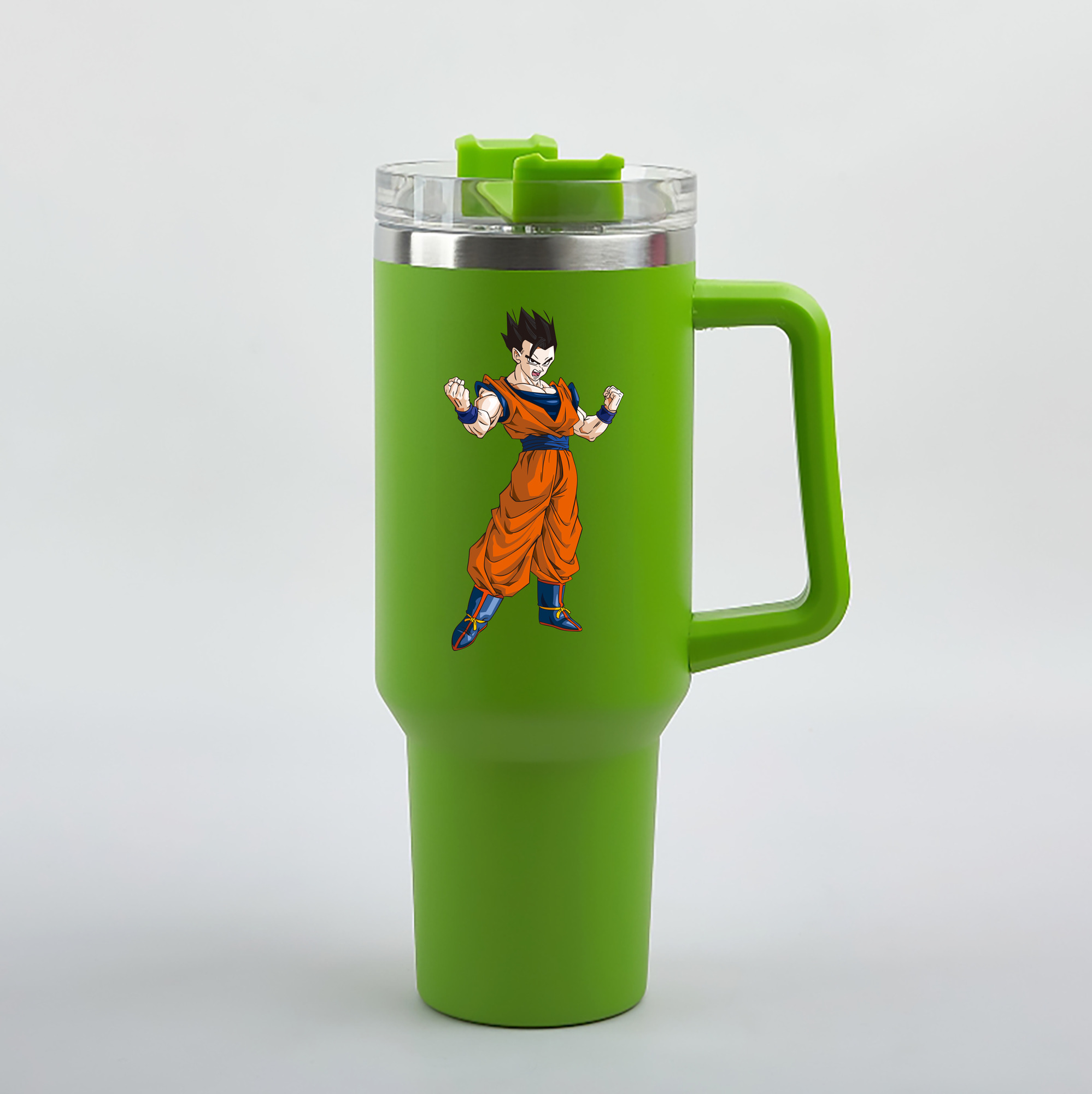 （画像用） ドラゴンボール 孫 悟飯（そんごはん）DRAGON BALL Son Gohan 1200mL車用タンブラー（カラープリント）